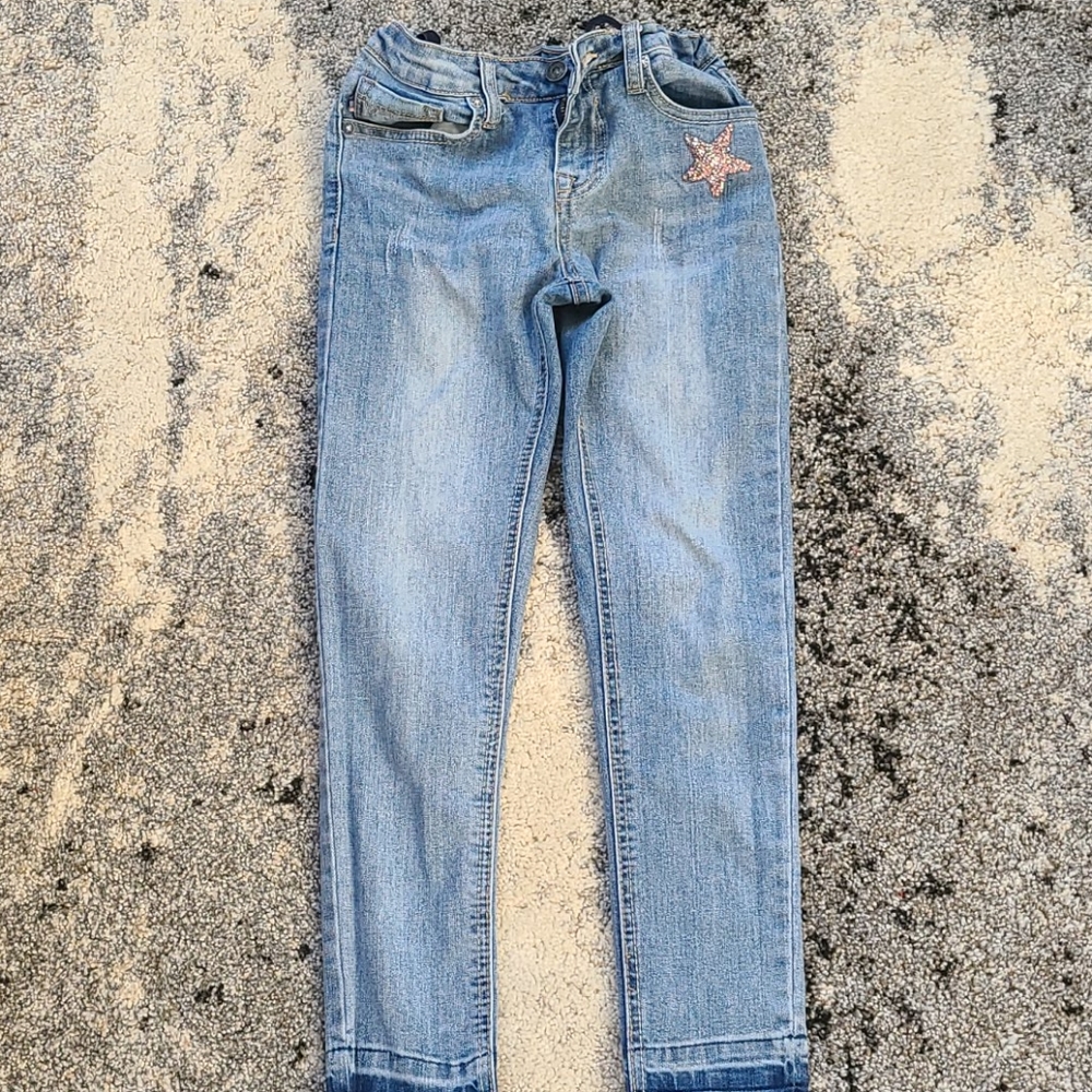 Kids blue jeans